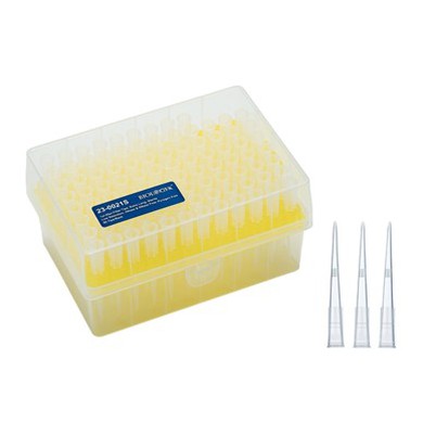 300ul توسیعی لمبائی قدرتی جراثیم سے پاک ریک پائپیٹ ٹپس