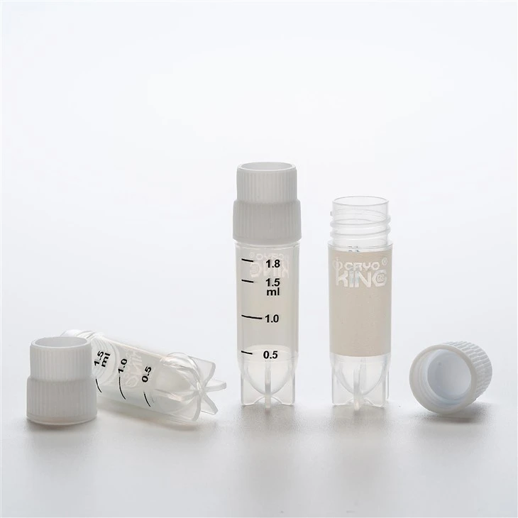 2ml 5ml External Thread Sterile O-ring Free Designed Cryogeinc Vials