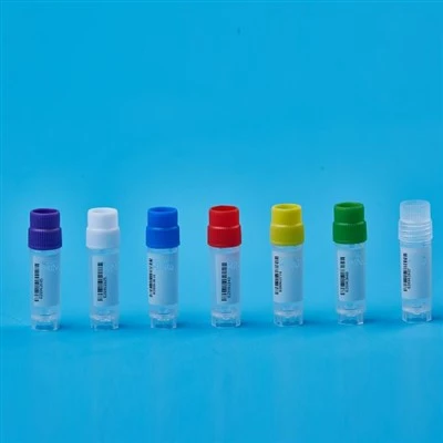 CryoKING Cryogenic Vials-Side Barcodes & Human Readable Numbers