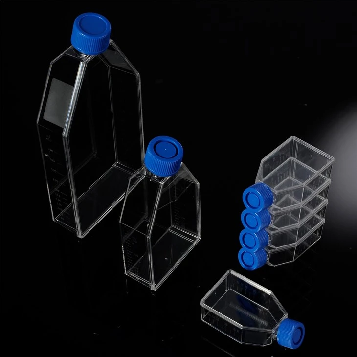 TC Treated Cell Culture Flasks Gamma Radiation Sterilized