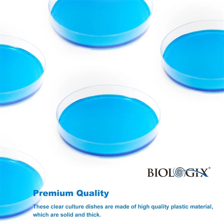 Laboratory Disposable Sterilized Plastic Petri Culture Dishes